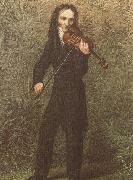 georges bizet the legendary violinist niccolo paganini in spired composers and performers oil painting on canvas